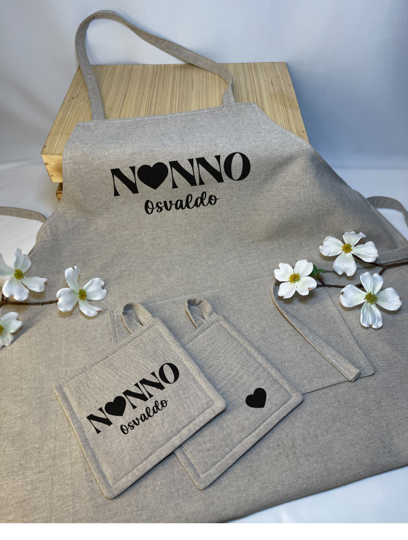 Set Grembiule e Presine Nonni