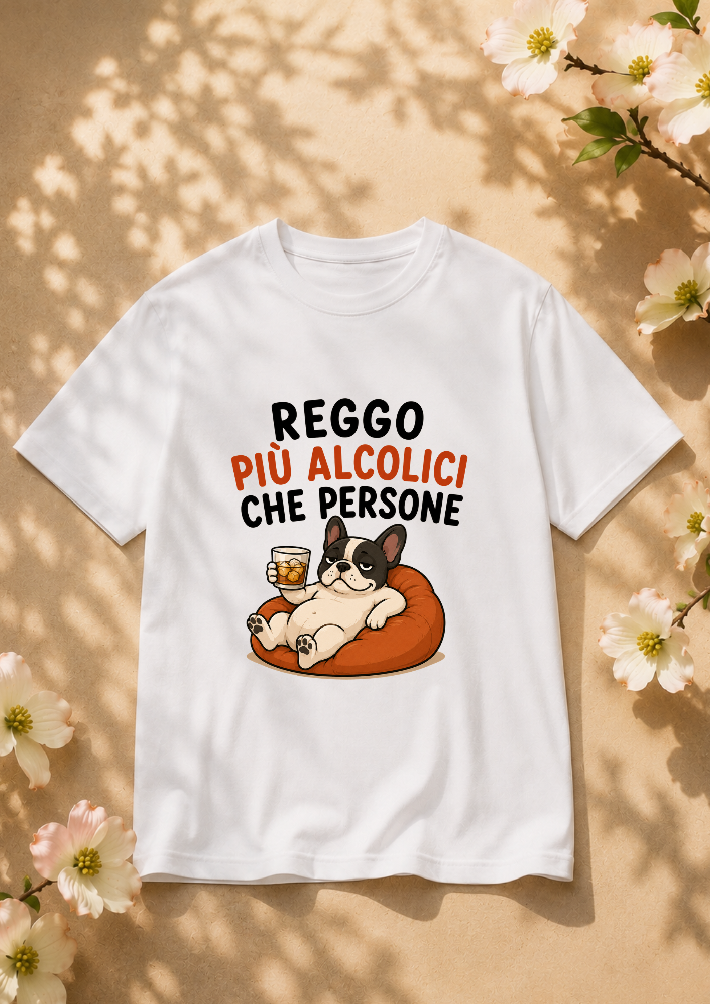 T-Shirt Reggo più alcolici che persone