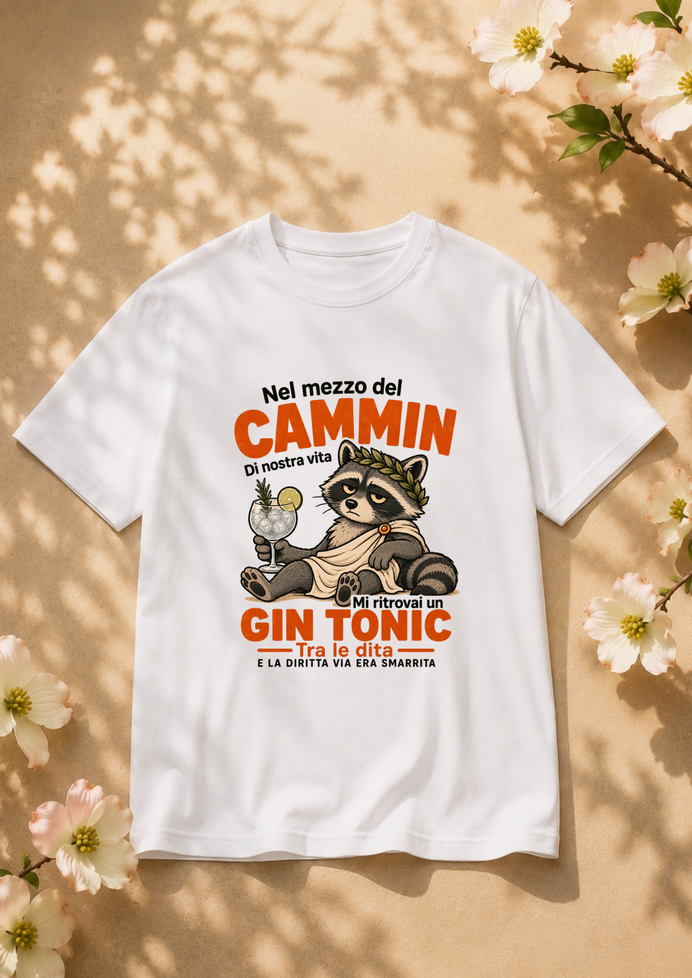 T-Shirt Nel mezzo del cammin di nostra vita