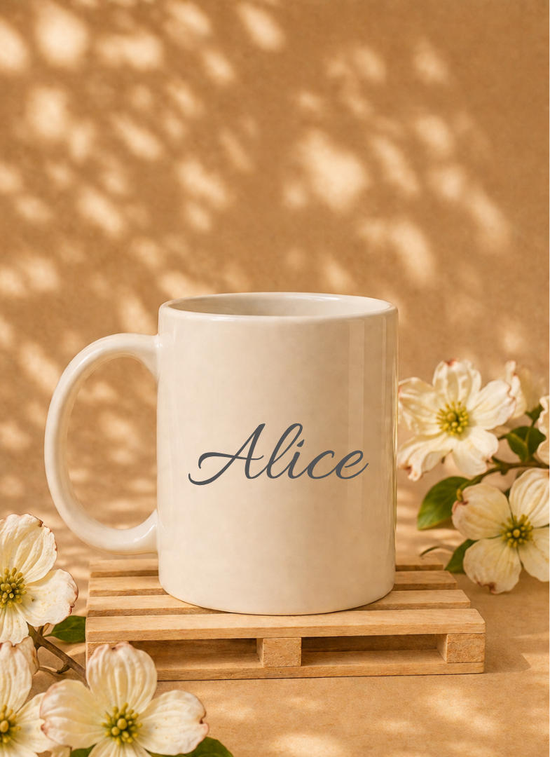 Tazza con nome