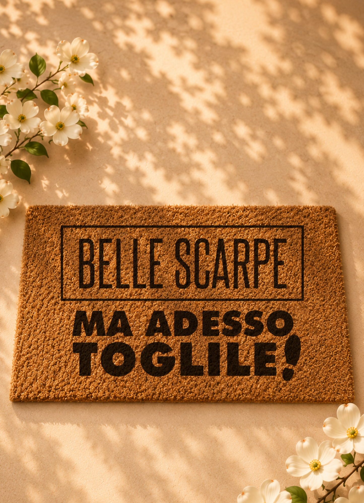 Zerbino Belle Scarpe ma adesso toglile!