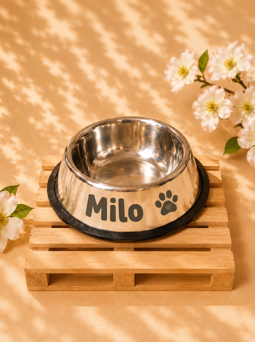 Ciotola con nome per cani e gatti