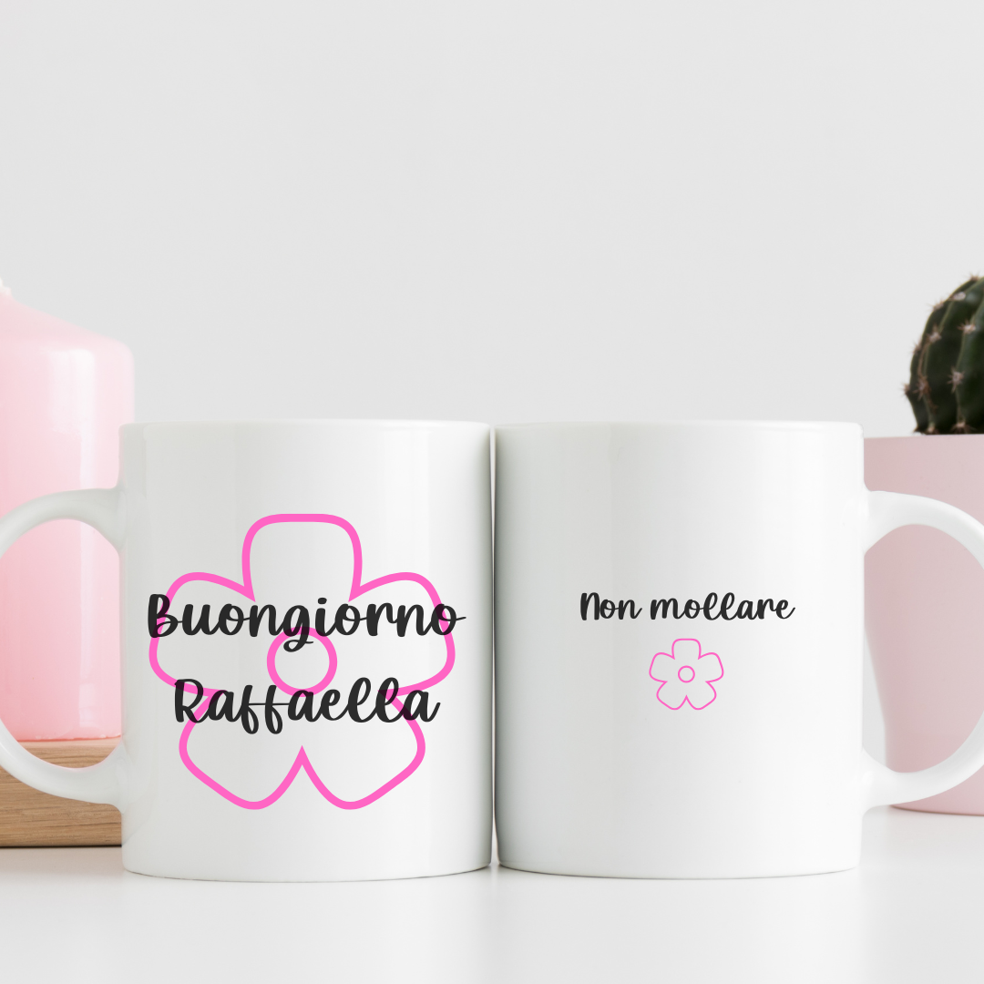 Tazza Buongiorno motivazionale