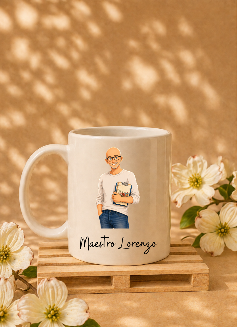 Tazza Maestra con avatar personalizzato