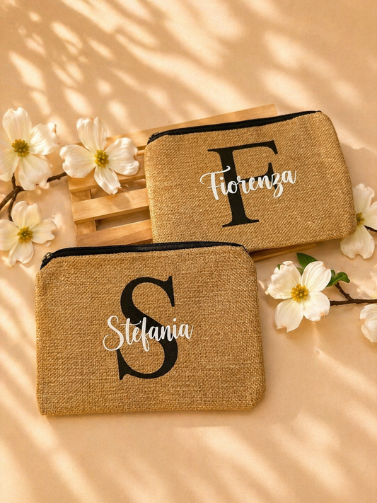 Pochette in juta