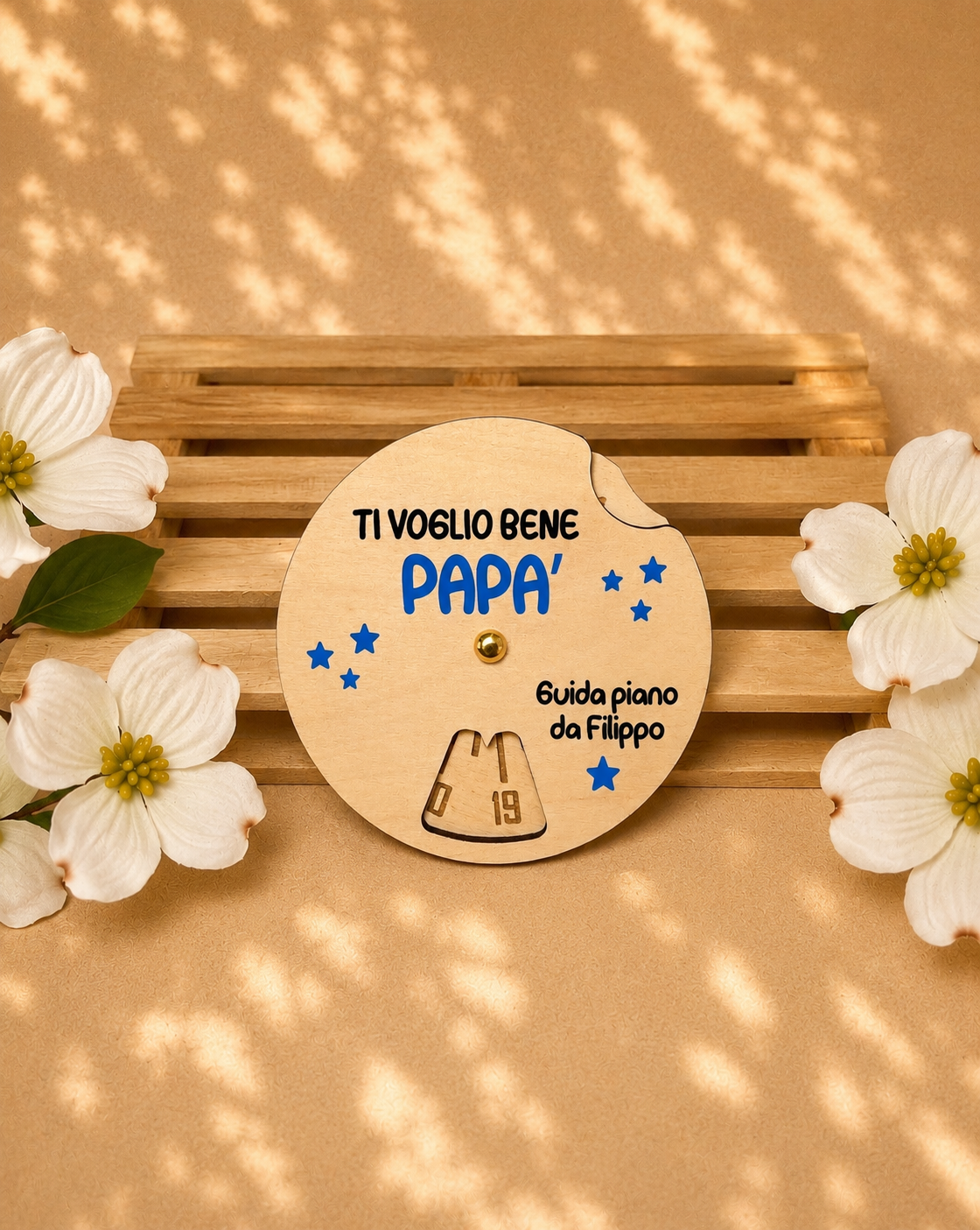 Disco orario Ti voglio bene Papà