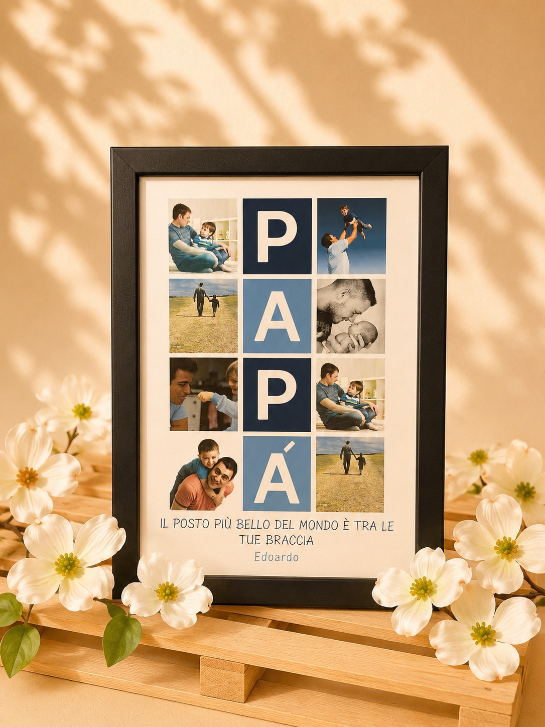 Quadretto Il posto più bello del mondo Papà