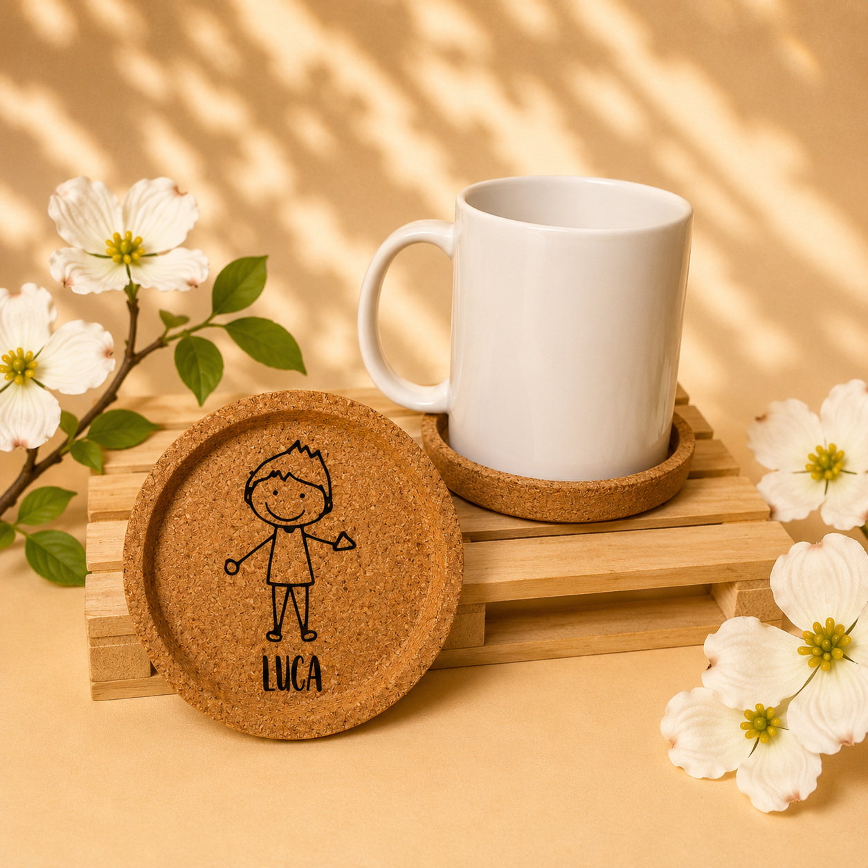 Set 2 Sottotazza di coppia