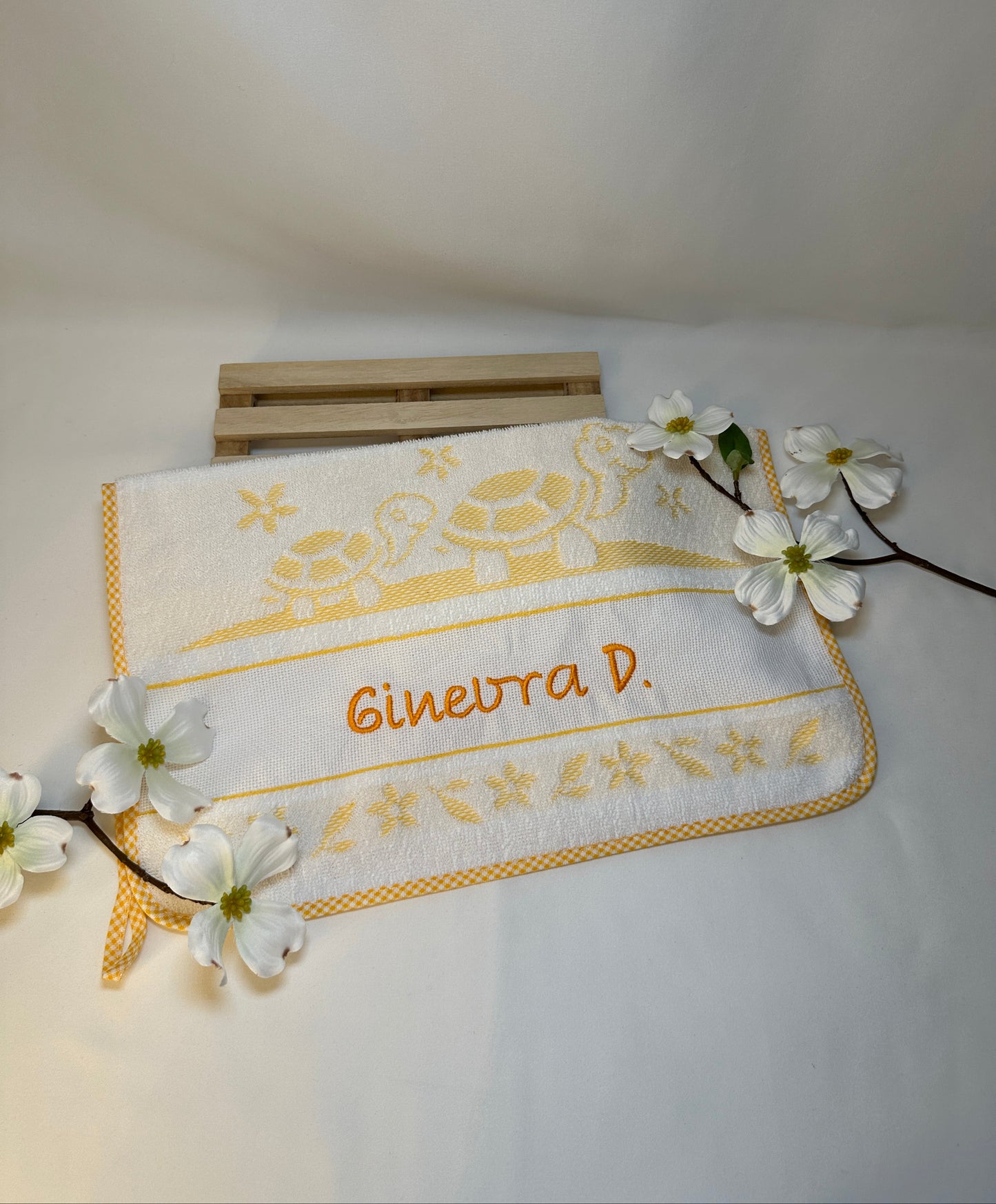 Asciugamano con tartarughe