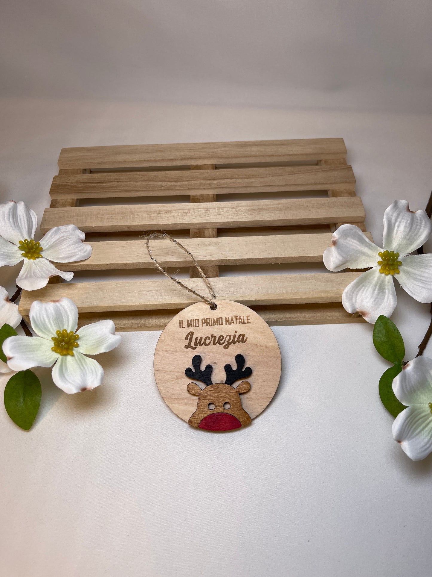 Addobbo di Natale in Legno