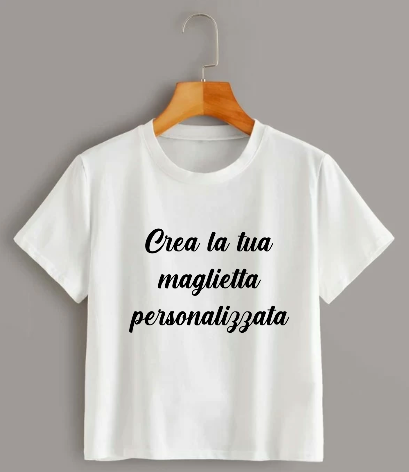 Crea la tua maglietta personalizzata