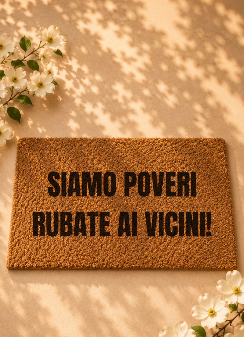 Zerbino Siamo poveri