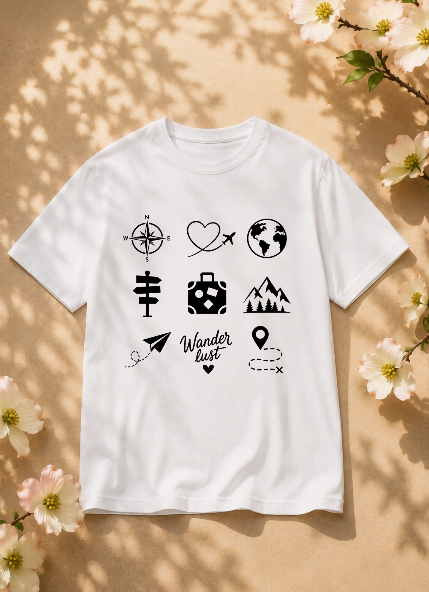 Maglietta Tema Viaggio