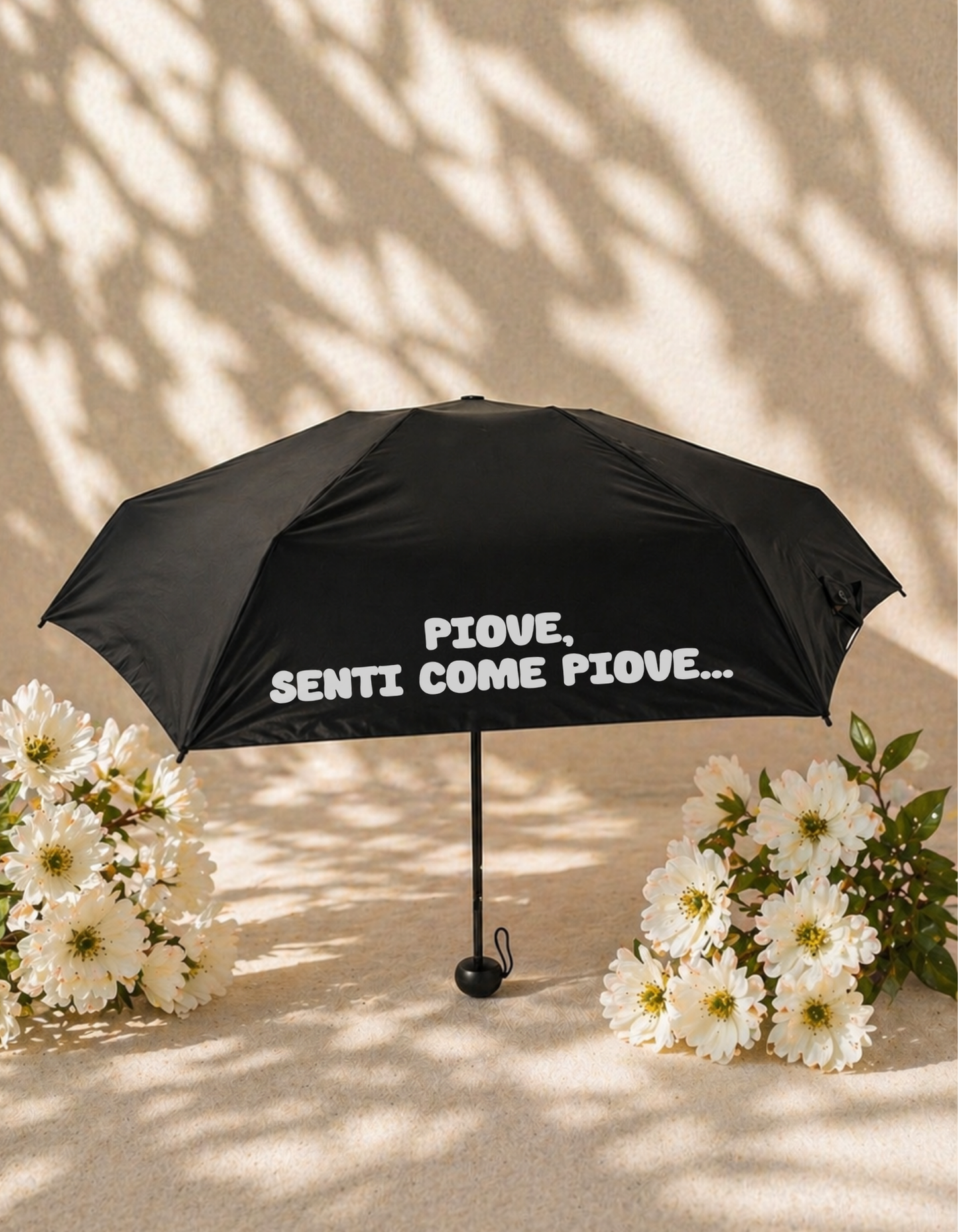 Ombrello con frase personalizzata