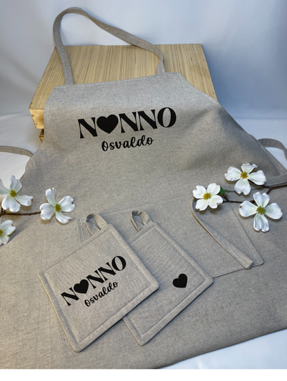 Set Grembiule e Presine Nonni