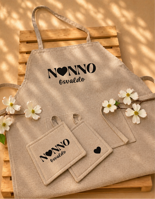 Set Grembiule e Presine Nonni
