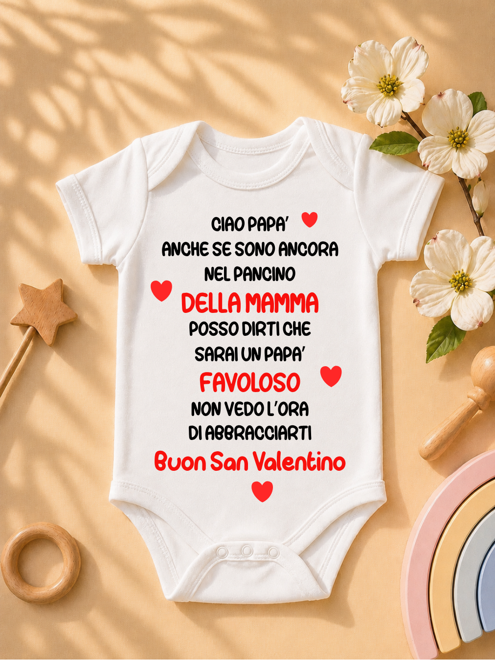 Body con dedica a Papà
