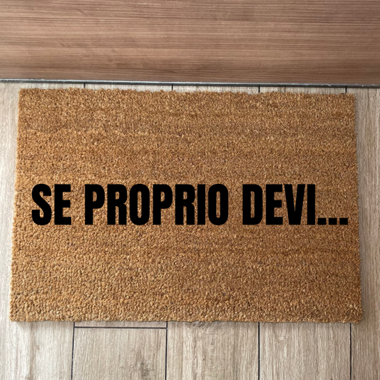Zerbino Se proprio devi