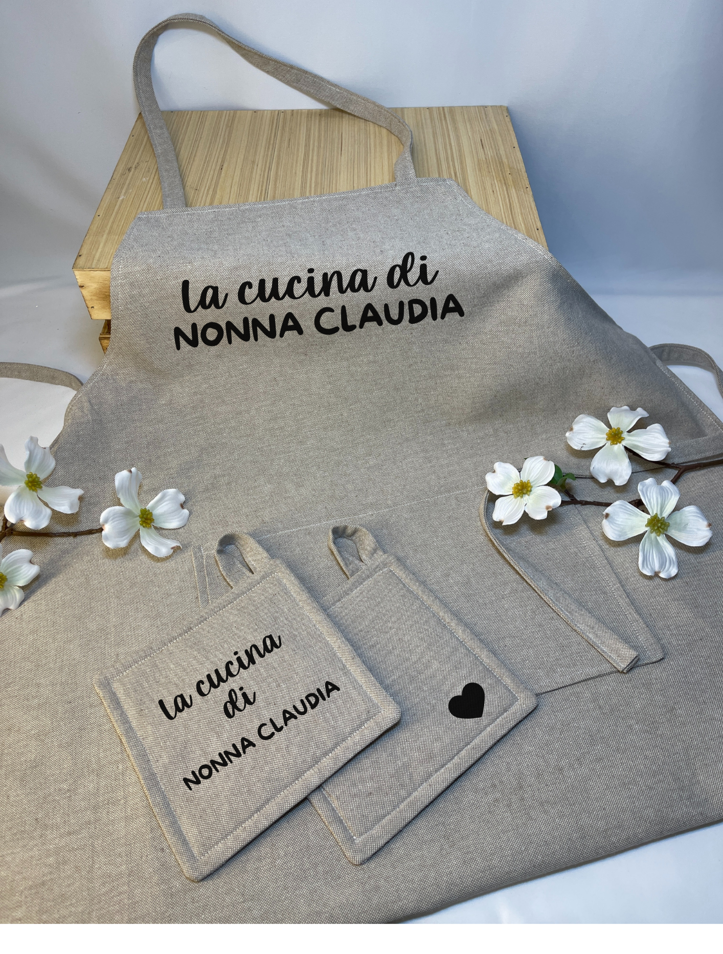 Set Grembiule e Presine Nonni
