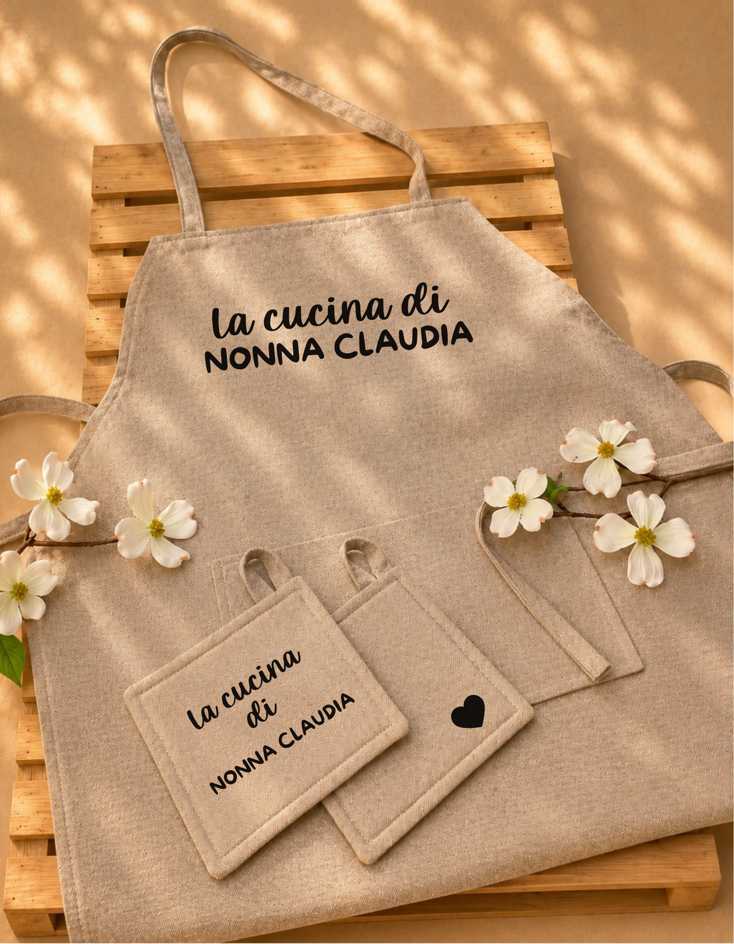 Set Grembiule e Presine Nonni