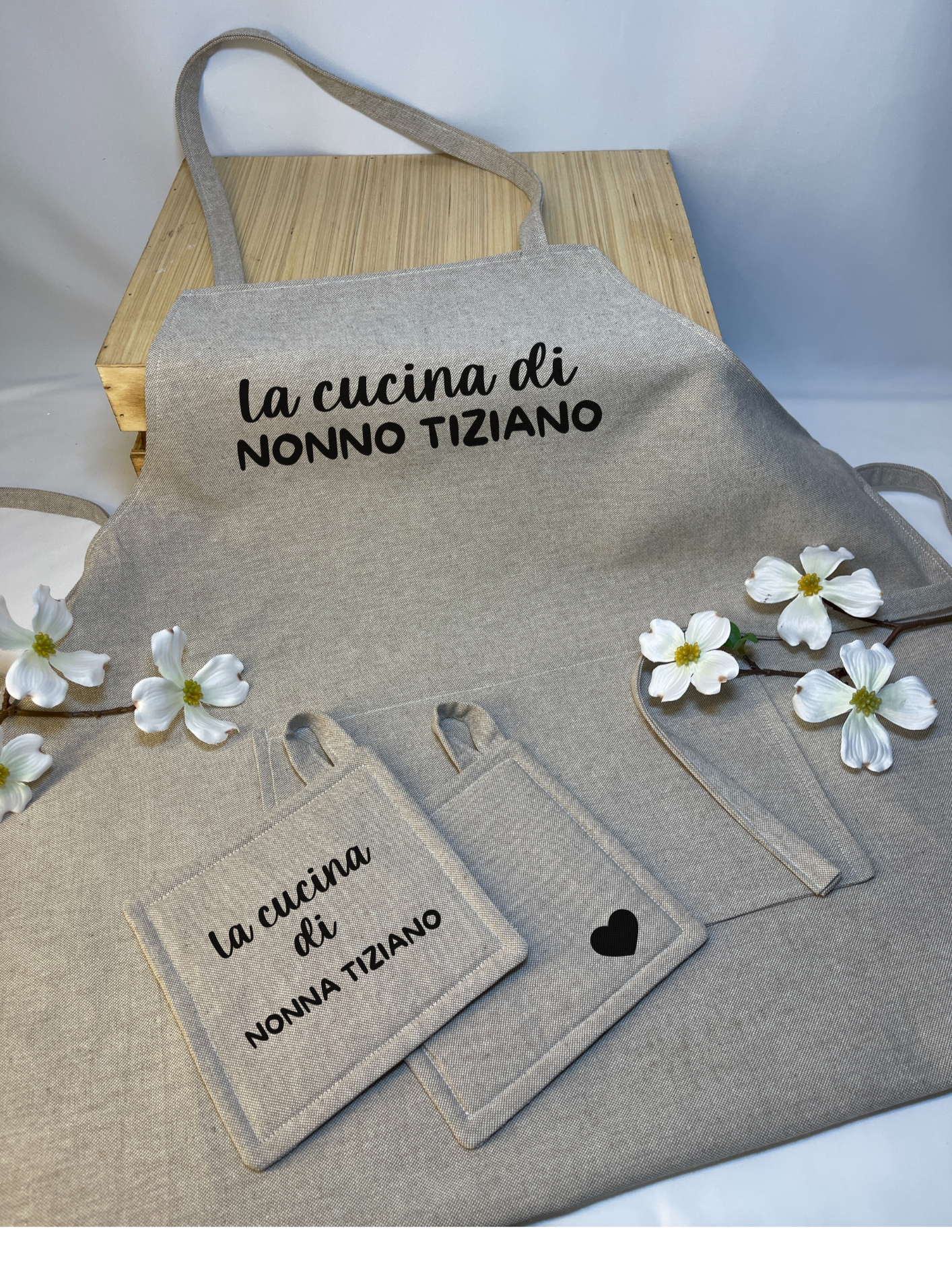 Set Grembiule e Presine Nonni