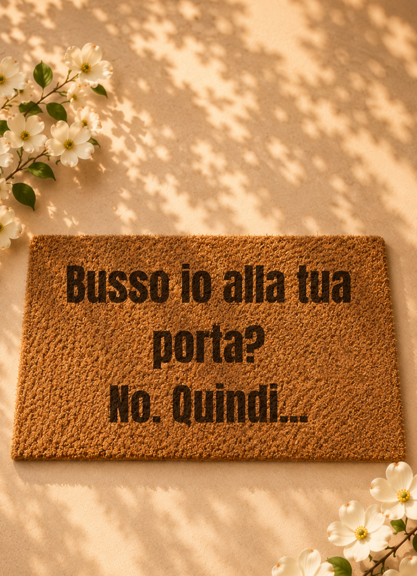 Zerbino Busso io alla tua porta?