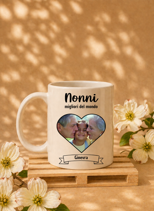 Tazza Nonni migliori del Mondo