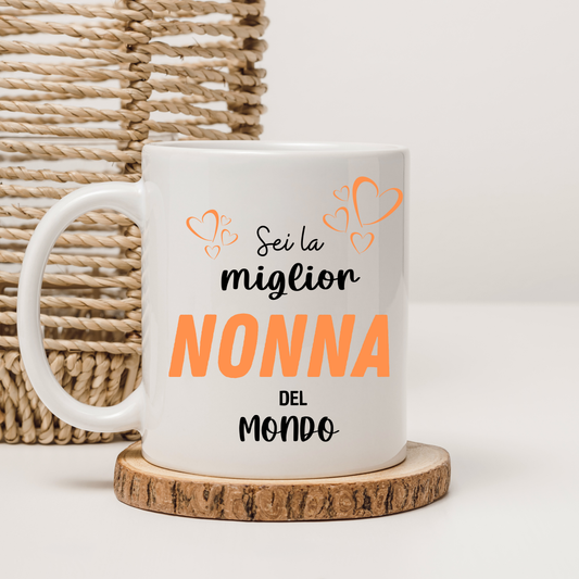 Tazza Migliori Nonni del Mondo
