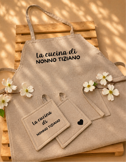 Set Grembiule e Presine Nonni