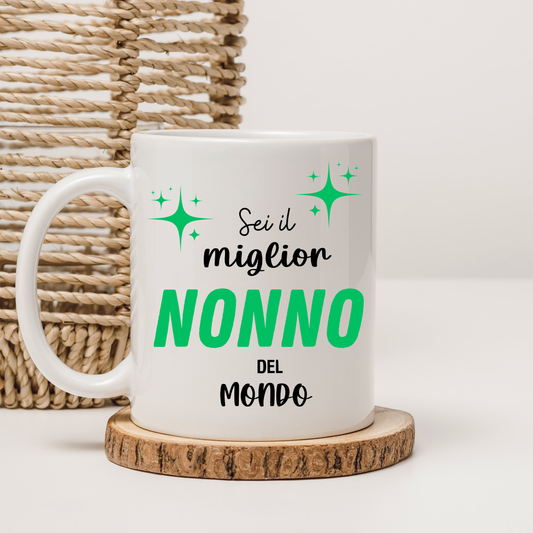 Tazza Migliori Nonni del Mondo