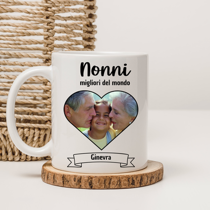Tazza Nonni migliori del Mondo