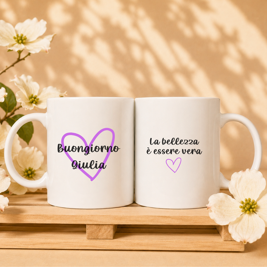 Tazza Buongiorno motivazionale