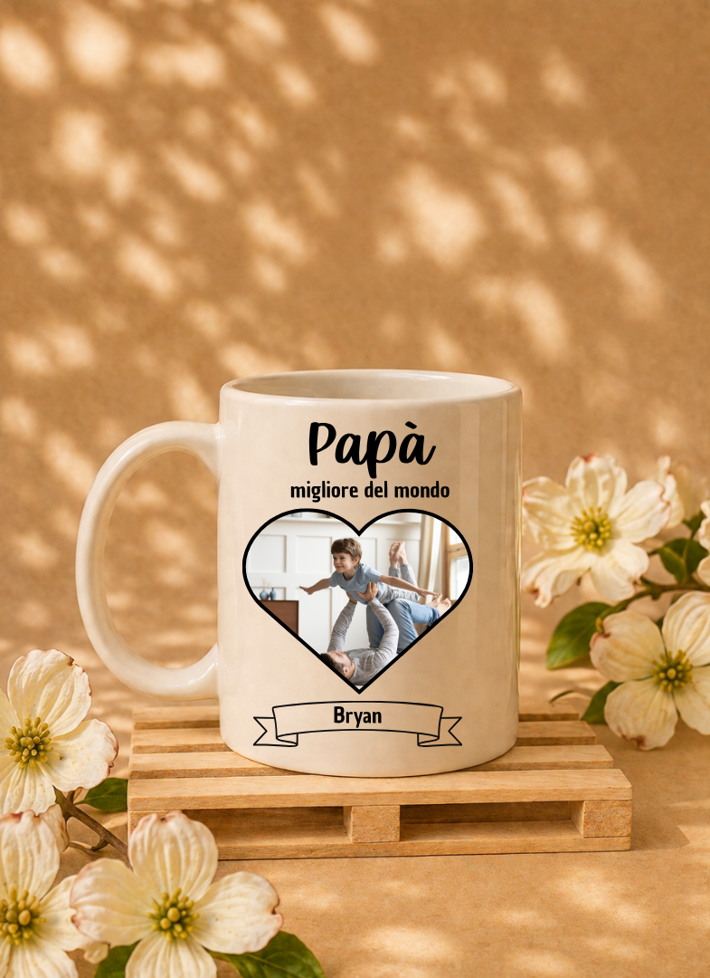 Tazza Papà con foto