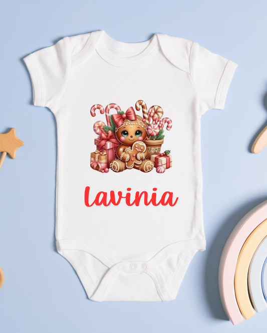 Body natalizio con nome