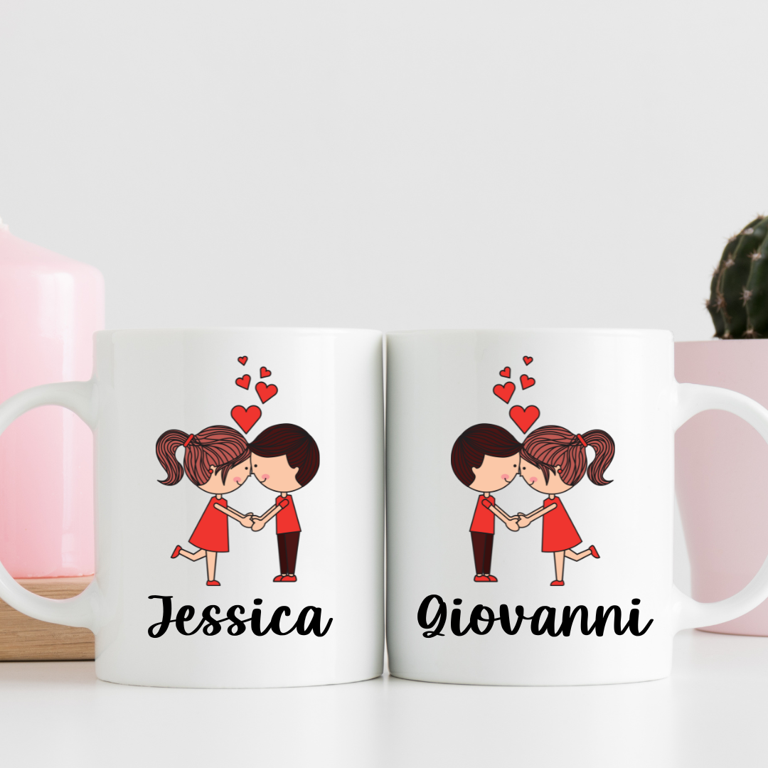 Set 2 Tazze Innamorati