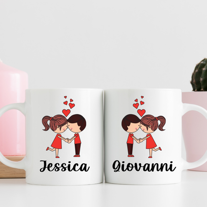 Set 2 Tazze Innamorati