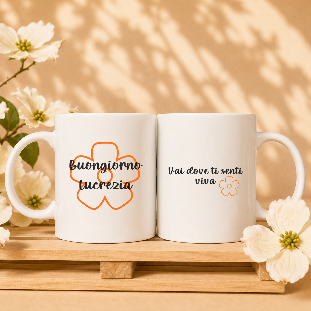 Tazza Buongiorno motivazionale