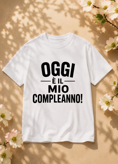 Maglietta Compleanno