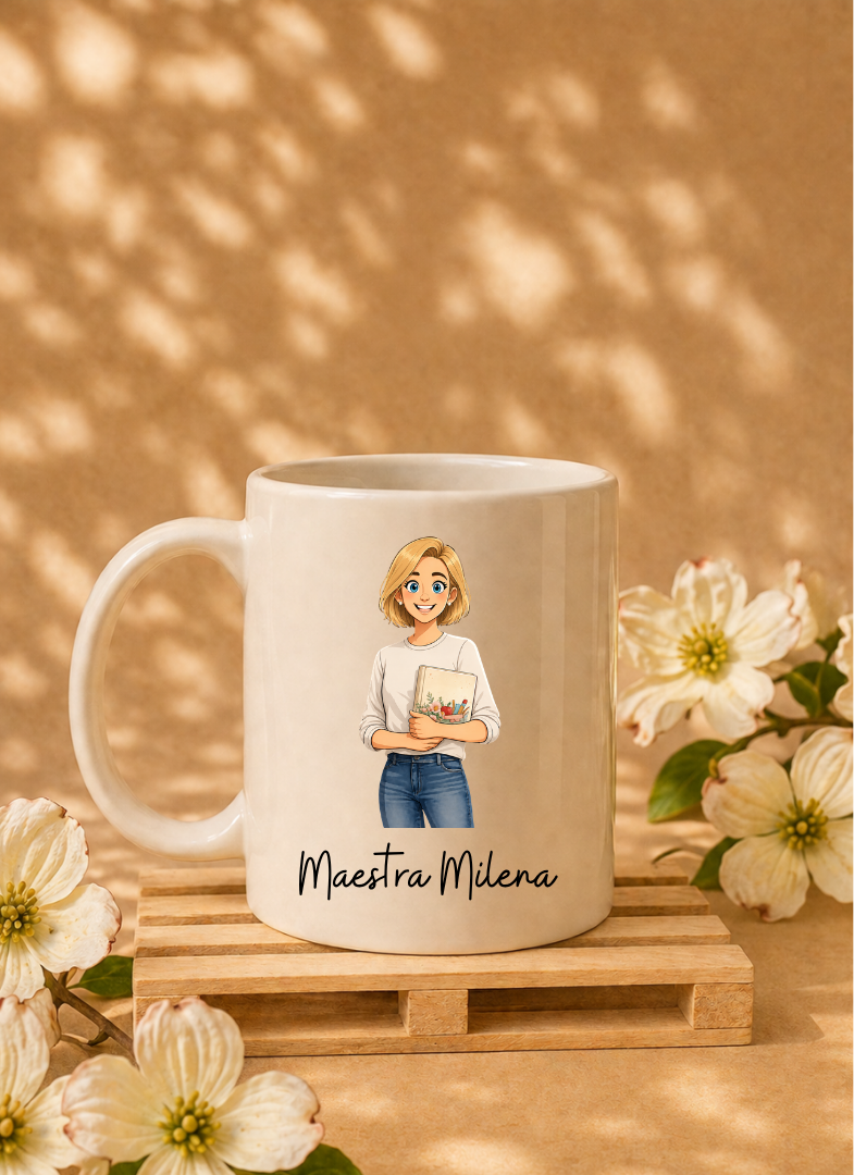Tazza Maestra con avatar personalizzato