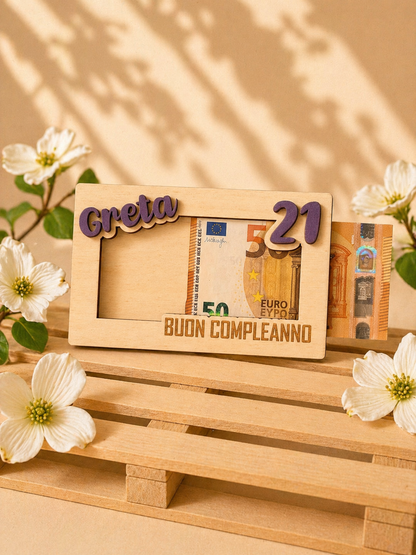 Portasoldi per Compleanno