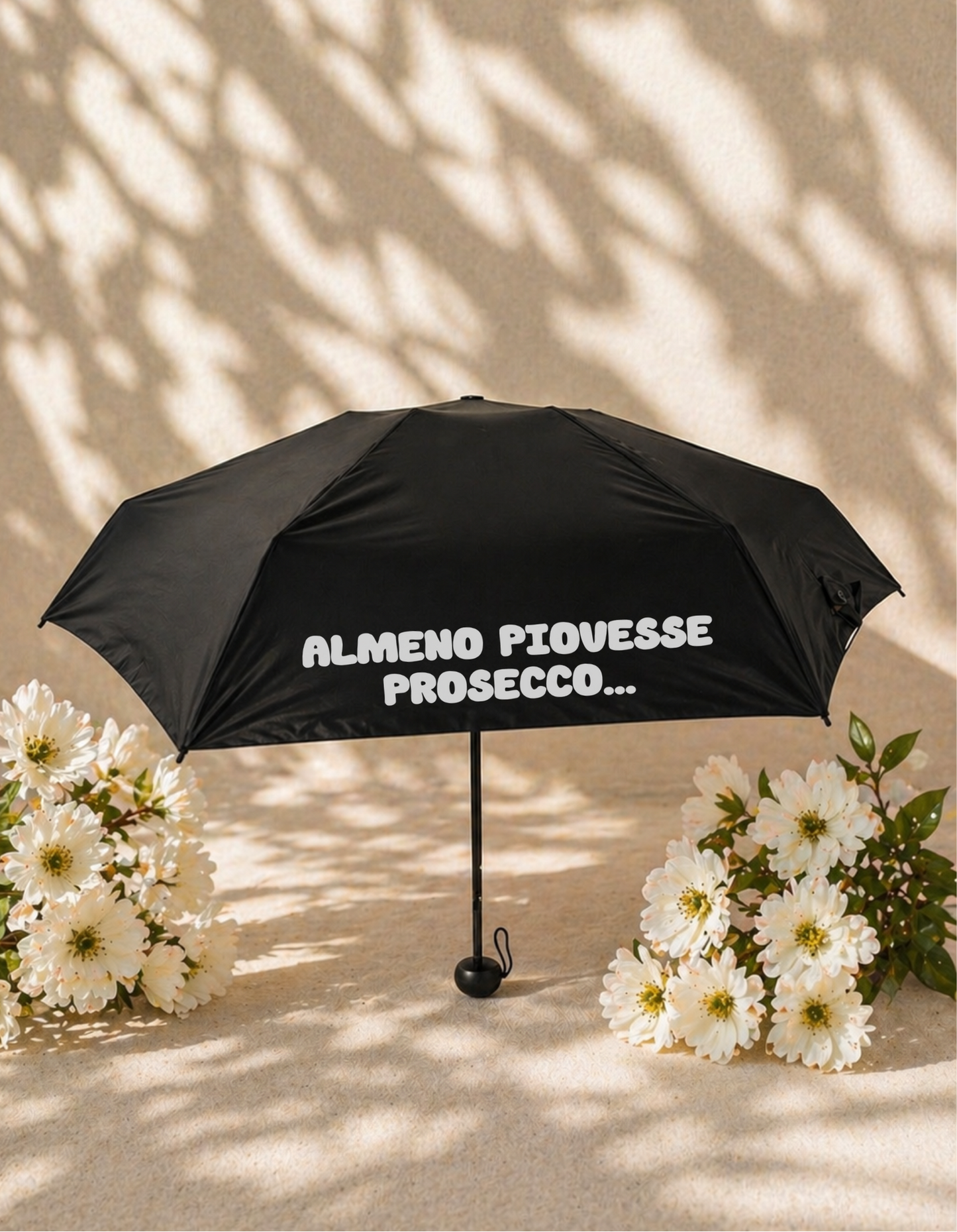 Ombrello con frase personalizzata