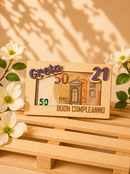 Portasoldi per Compleanno