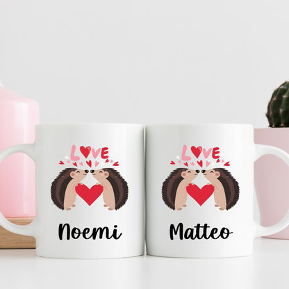 Set 2 Tazze Innamorati