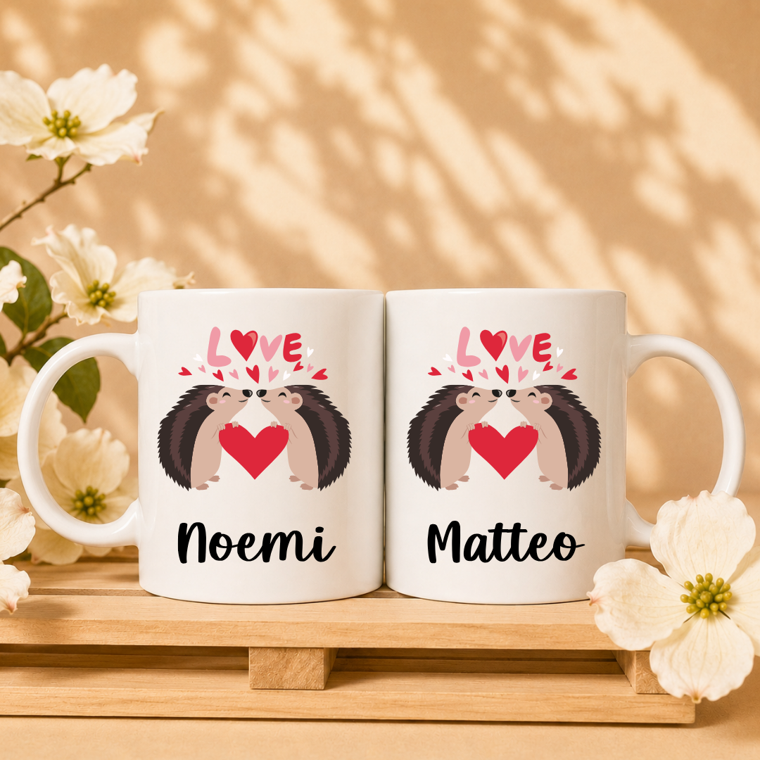 Set 2 Tazze Innamorati