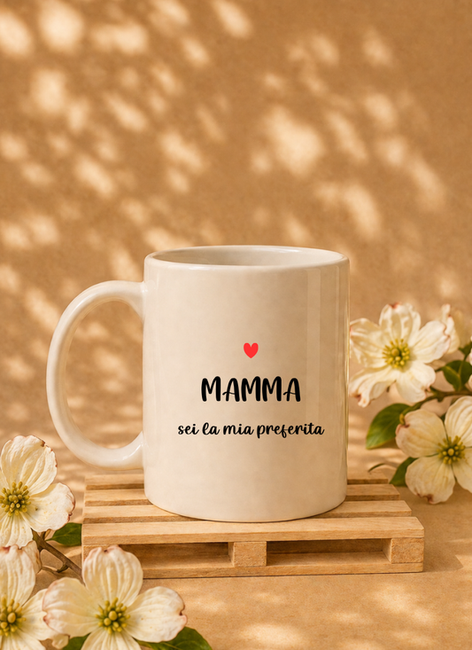 Tazza con dedica alla Mamma
