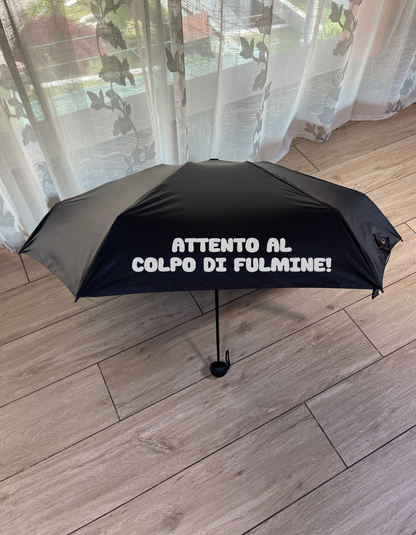 Ombrello con frase personalizzata