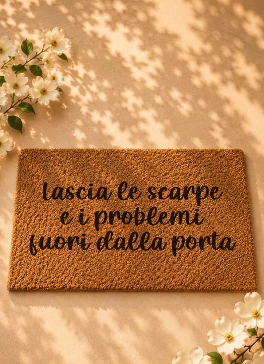 Zerbino Lascia fuori scarpe e problemi
