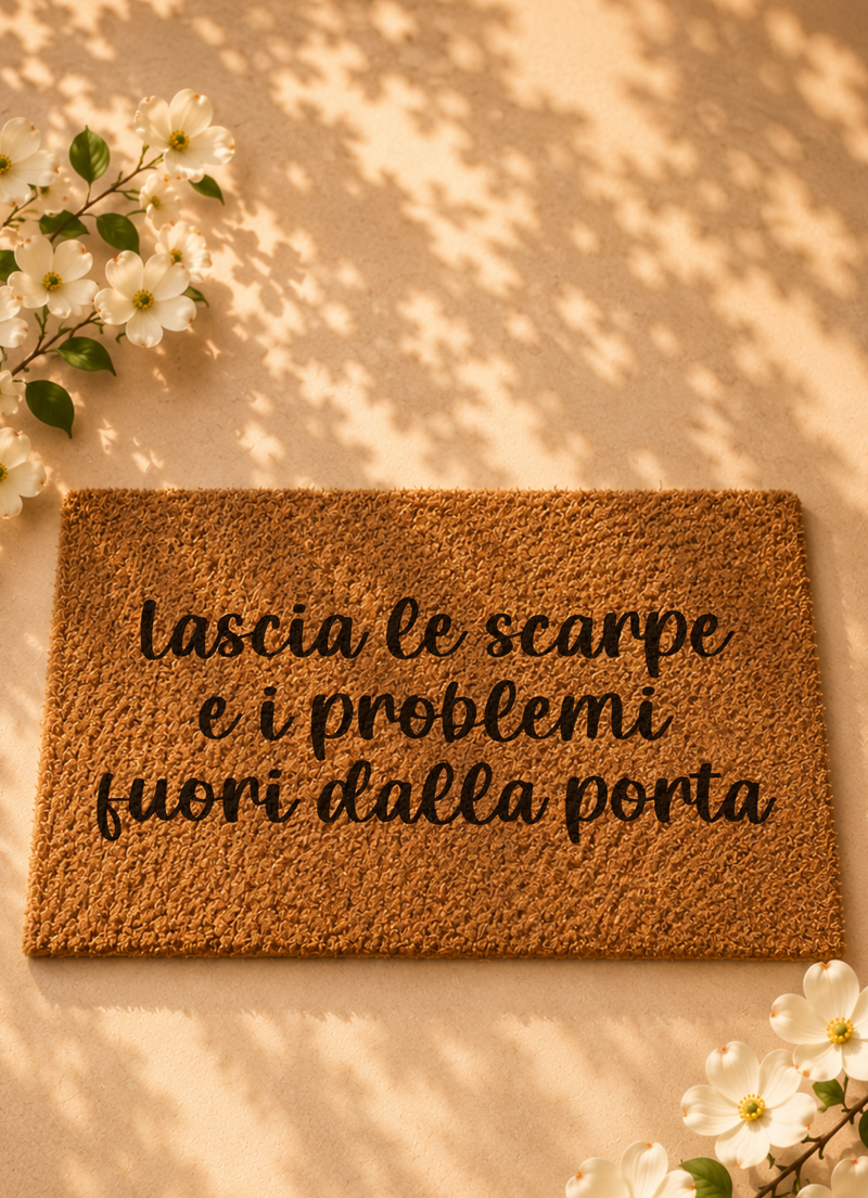 Zerbino Lascia fuori scarpe e problemi