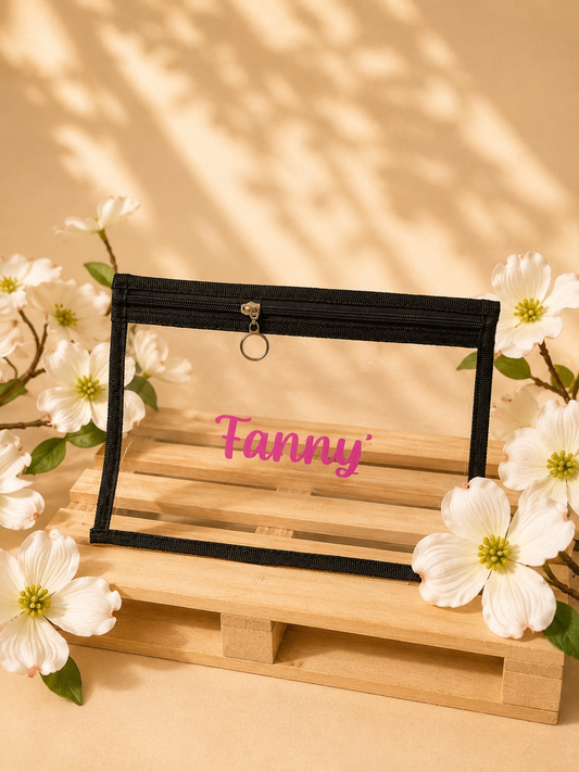 Pochette trasparente personalizzata