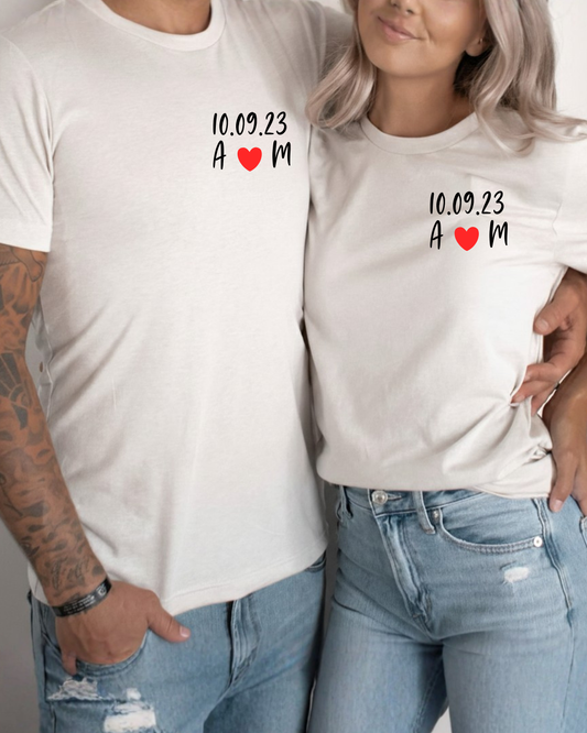 Set 2 Magliette di Coppia